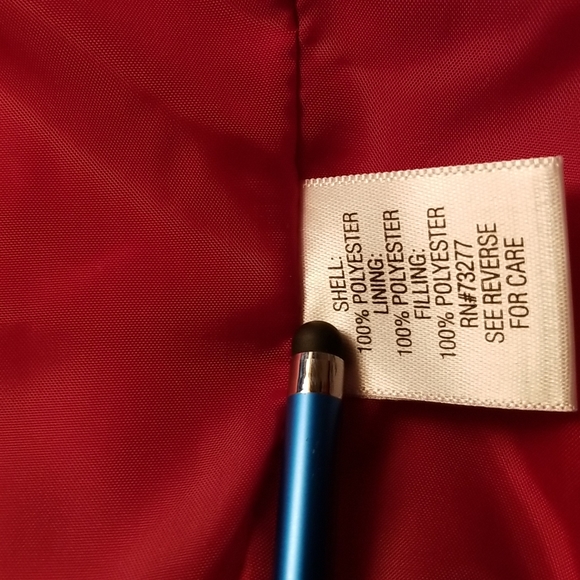 CROFT & BARROW Red Vest M - Picture 11 of 12